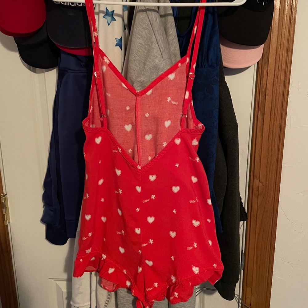 Wildfox Heart Ruffle Romper - Picture 7 of 11